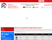 Tablet Screenshot of prasannaexchange.com